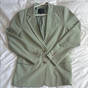 Green Blazer Jacket